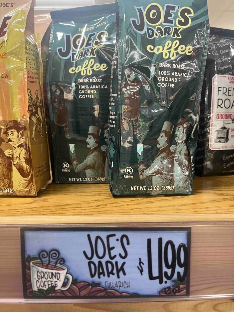 Trader Joe Coffee Selection