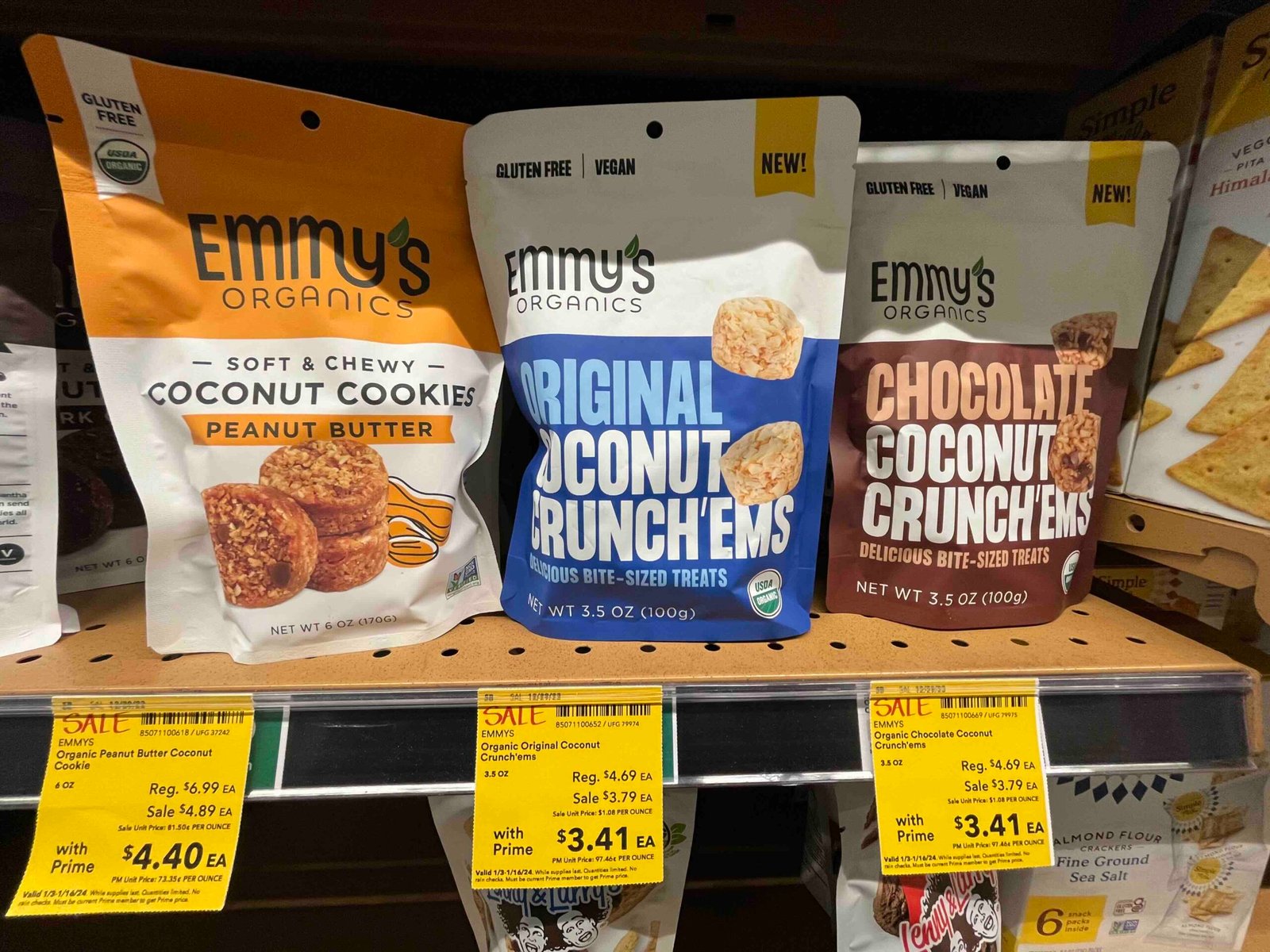 Indulge in Emmy’s Organic Cookies at Whole Foods: A Delicious Deal!