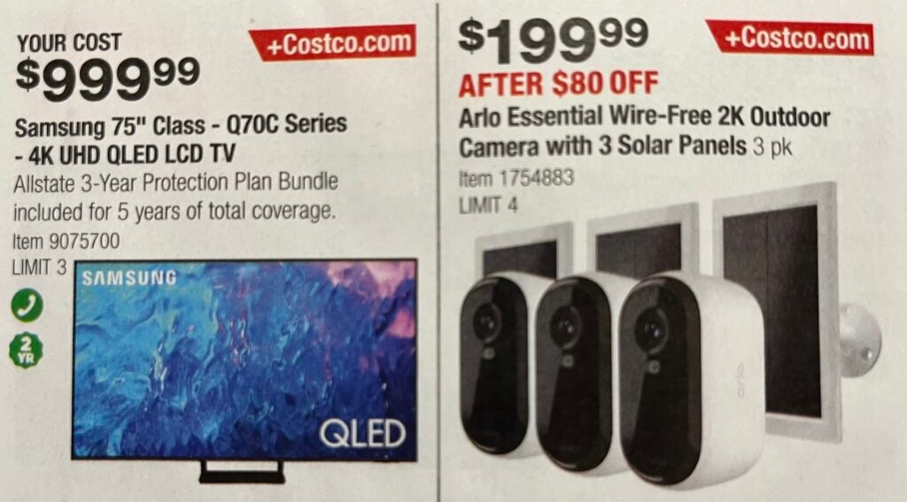 Costco Instant Savings