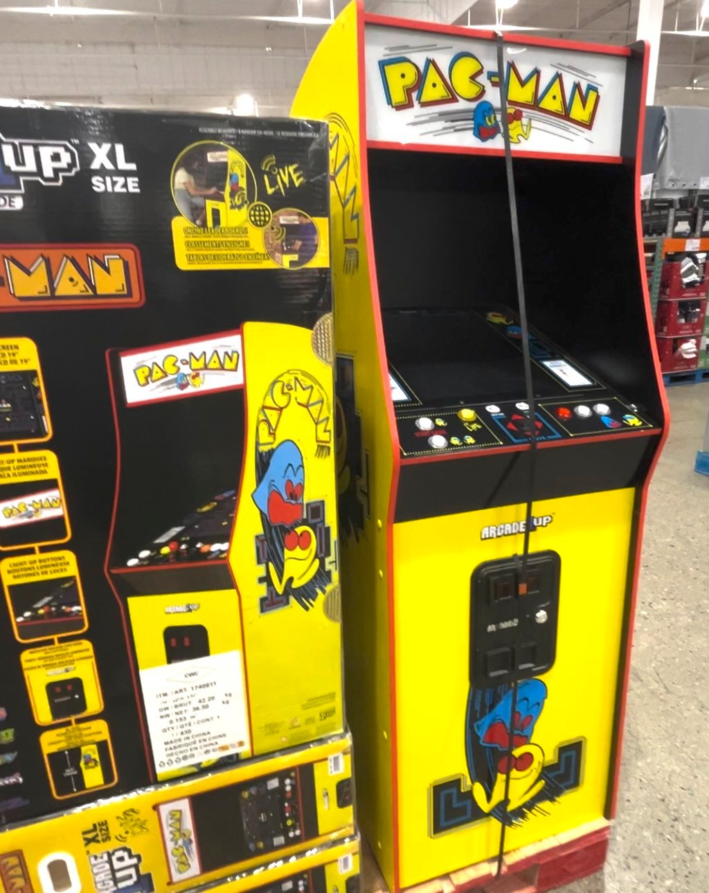 Costco's PAC-MAN Full-Size Arcade